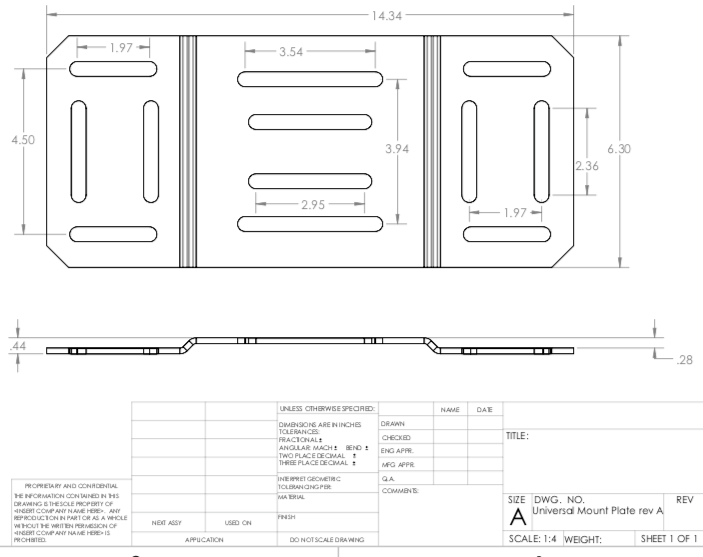 Universal Mount Plate